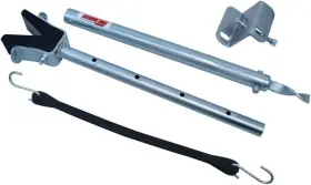 3005.3857 Extreme Max 30053857 Straight Transom Saver With Frame Mount - 21 Inch To 31