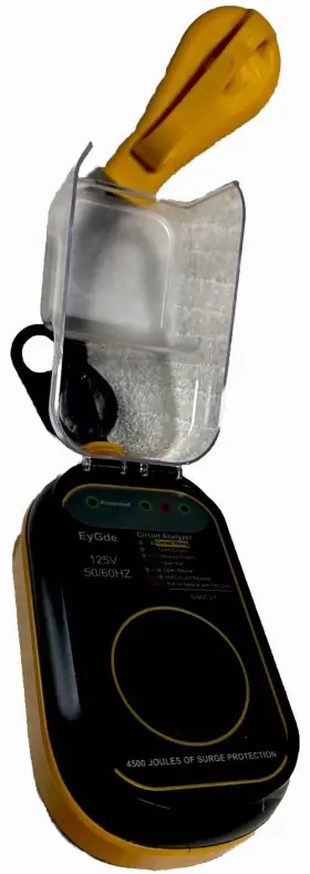 Fc-19 Eygde 50 Amp To 30 Rv Adapter With Surge Protector Waterproof 4500 Joules