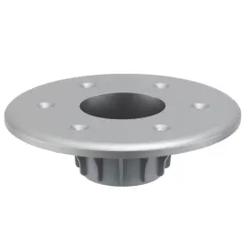 X-psb1-silver Factroy Rv Round Table Base Exposed Plastic Camper Trailer Pedestal Mount X-psb1-silver Factroy Rv Round Table Base Exposed Plastic Camper Trailer Pedestal Mount