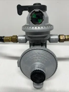 Gr-9984xf Fairview Gas-flo Twin Tank Propane Regulator Connector Complete #2