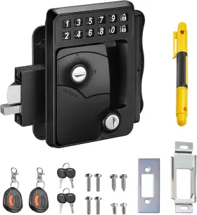 Ce04513bk Filluck Rv Entry Door Lock With Paddle Deadbolt Backlit Keyless 5596a3c