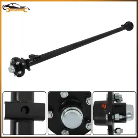 Firc3281460ss Firchassis 1 Set 3500lbs Trailer Axle 5x4.5 Bolt Pattern 89 Inch Hubface 74 Spring Center