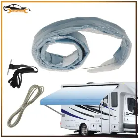 Firc3898720ss Firchassis For Camper Weatherproof Vinyl Rv Awning Fabric Replacement 9-20ft Outdoor Canopy Firc3898720ss Firchassis For Camper Weatherproof Vinyl Rv Awning Fabric Replacement 9-20ft Outdoor Canopy