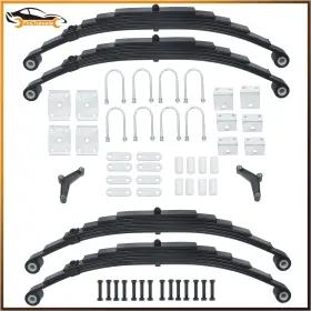 Firc4916940ss Firchassis 7000lbs 3500lbs Trailer Tandem Axle Suspension Kit 6 Leaves Firc4916940ss Firchassis 7000lbs 3500lbs Trailer Tandem Axle Suspension Kit 6 Leaves