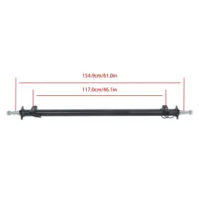 Firc4922400ss Firchassis Trailer Axle Only Beam With Hub Plate Spring 61 Inch 95 46 80 3500lbs