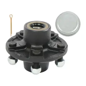 Firc6076420ss Firchassis 5 On 4.5ft Trailer Hub With Bearing Kit For 2000 Lbs. 1.0625ft Spindle