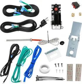 6898 Fistihon Rv Water Heater Electric Conversion Conserve Propane 6 Gallon Black