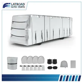 Fl182162road Flatroad Rv Cover Class A Motorhome Fits 30ft-33ft Windproof Waterproof Oxford Cloth
