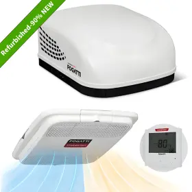 Faa110wd Fogatti 11000 Btu Rooftop Rv Air Conditioner Non-ducted Camper Ac Unit Heating And Cooling