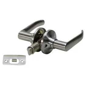 Folkamp 1226-sn - Lockset For Rv Style 3 Satin Nickel Passage