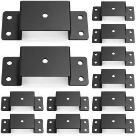 M532012 Foroiron 12pcs Trailer Stake Pocket Bracket For 2inx4in Lumber Heavy Duty M532012 Foroiron 12pcs Trailer Stake Pocket Bracket For 2inx4in Lumber Heavy Duty