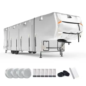 F-5th-2933 Fruno 5th Wheel Rv Cover Fits 29 -33 Waterproof Rip Resistant Anti Uv Oxford F-5th-2933 Fruno 5th Wheel Rv Cover Fits 29 -33 Waterproof Rip Resistant Anti Uv Oxford