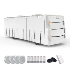 F-a-3740 Fruno Oxford Fabric Class A Rv Cover Fits 37ft40ft Waterproof Ripresistant Anti