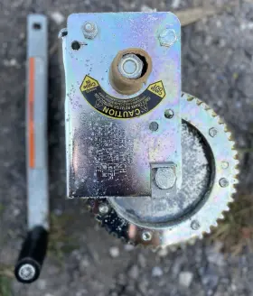 143101 Fulton K1550 1500 Lb. Industrial Grade Cable Brake Winch - Never Used 143101 Fulton K1550 1500 Lb. Industrial Grade Cable Brake Winch - Never Used