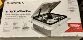 Fvf14d90r6a-pw-am Furrion 2023042193 14 Inch Rv Roof Vent Fan / Part #2023042193 Model #fvf14d90r6a-pw-am