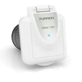 381660 Furrion 50a 125/250v Led Square Inlet - White 381660 Furrion 50a 125/250v Led Square Inlet - White