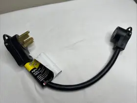 Ip3154r-sb Furrion 897023263989 Pigtail Adapter 30 Amp Rv Female To 50 Male Plug