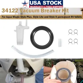 Fxqp01783 Fx-motor 34122 Rv Toilets Vacuum Breaker Kit For Thetford Style Plus Ii Lite