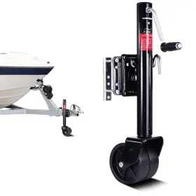 Hz-01 Fzzd 2000lbs Trailer Jack With Wheel Heavy Duty Swivel Boat 12 Inch Lift