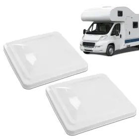Alo412836 G-plus White 14 Inch X Replacement Roof Vent Cover Camper Rv Trailer Ventline