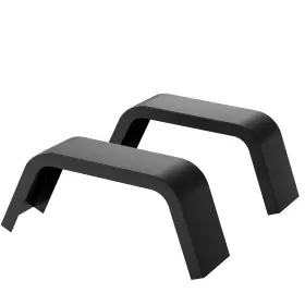 Gyhyfifhdasms7tchm7geg3c Garveetech Trailer Fenders 2 Pack 16 In 14 G Single Black Heavy Duty Axle Boat Wheels