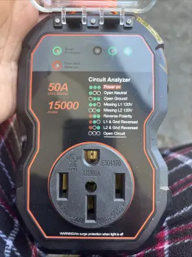 Rv-02 Geargo Rv Surge Protector 50a Circuit Analyzer Full Protection 15000 Joules Rv-02 Geargo Rv Surge Protector 50a Circuit Analyzer Full Protection 15000 Joules