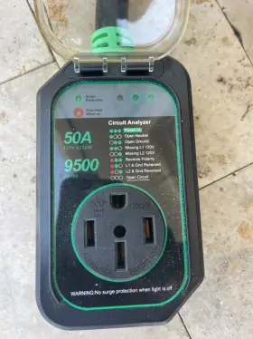 Yc-02 Geargo Rv Surge Protector 50 Amp Circuit Analyzer Guard Full Protection #3