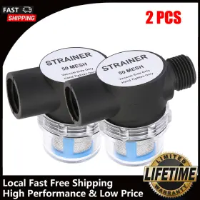 255-213 Geartronics 2 Pack Water Pump Strainer Camper Marine Freshwater Rv