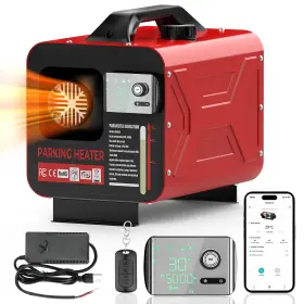 Dh003 Geartronics Diesel Air Heater 12v/24v/110v 8kw Bluetooth App Remote Control For Vehicles Rv