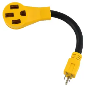 Ed-15m50f Geekstop 50a To 15a Rv Power Adapter Cord Plug Nema 14-50r 5-15p For Trailer Camper A16 #3