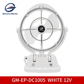 Dc1005 Genuine Marine Ii Fan 12/24v White 12v 24v For Caravan Boat Rv Cabin Sirocco 2