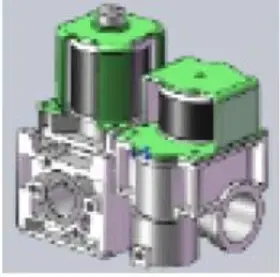 2gwh-2 Girard Systems Gas Valve Black