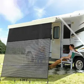 Go178ly797n119 Gloryfit-autoparts Rv Awning Fabric 8ft Oxford 17ft Camper Trailer Replacement