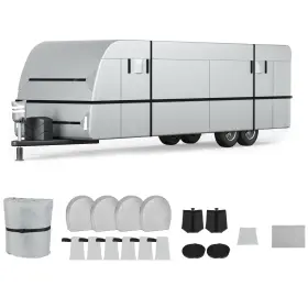 Gty1821re6192 Gloryfit-autoparts 24-27ft Oxford Travel Trailer New Rv Cover Extra Upgraded 5 Layers Camper