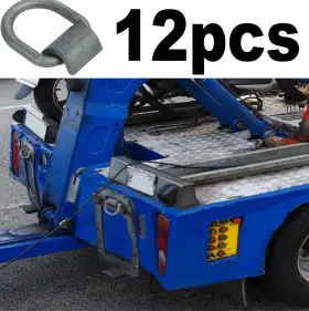 G48547-g Goodqualitycarparts 12 Weld-on 1/2 Inch D Ring Flatbed Truck Trailer Tie Down Cargo Anchor Point Tiedown