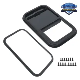 Gp1212875dh Goodshepherd18 For Rv Camper Window With Black Trim Ring Lock 24 Inch W 15 H Horizontal Sliding
