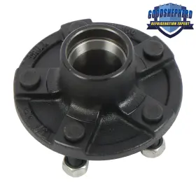 Gp1347477dh Goodshepherd18 1 Set 5 Bolt 4.75 Inch Circle Trailer Idler Hub For 3500lb #84 Straight Spindle Gp1347477dh Goodshepherd18 1 Set 5 Bolt 4.75 Inch Circle Trailer Idler Hub For 3500lb #84 Straight Spindle
