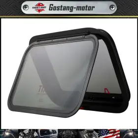 Gm1997160g Gostang Exit Rv Window 22 Inch Wx15 H Dot Certified Trailer Emergency Push Out Glass With Scree