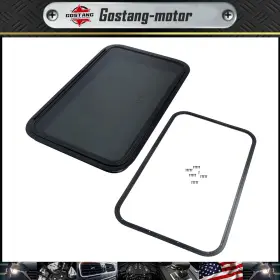 Gm1997313g Gostang 36 Inch Wx22 H Rv Exit Window Dot Certified Trailer Emergency Push Out Glass With Scree