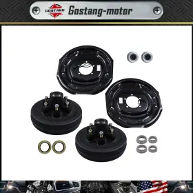 Gm2857275g Gostang 12pc Fit For 5200-6000 Lbs Axle 6 On 5.5 Inch Trailer Hubs Drum Kit With 12 X2 New