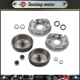 Gm2857479g Gostang Trailer Drum Kit 5 On 4.5 Inch B.c. For 3500lbs With 10 X2-1/4 Hydraulic Marine Brakes