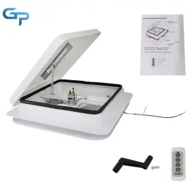Gre139470 Greatparts 14 Inch Caravan Skylight Roof Vent Remote Control Camper Motorhome Rv Exhaust Fan Gre139470 Greatparts 14 Inch Caravan Skylight Roof Vent Remote Control Camper Motorhome Rv Exhaust Fan