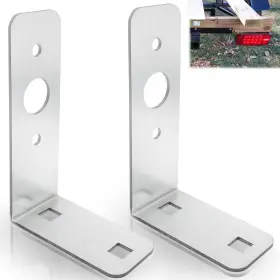Ma003 Grl 2 Pcs Trailer Light Brackets L Shape Tail Mounting Bracket Galvanized Ma003 Grl 2 Pcs Trailer Light Brackets L Shape Tail Mounting Bracket Galvanized