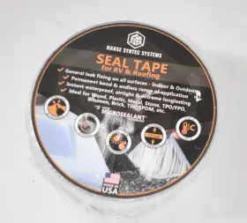Hss-r02-10b Hanse Syntec Systems Sealant Tape Microsealant Roof And Rv Repair 2 Inch X 10ft Black