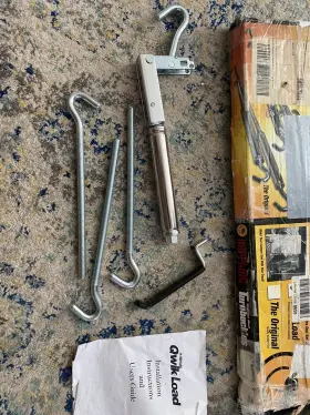 182895 Happijac Qwik-load Stainless Steel Turnbuckles Parts Only