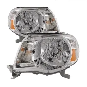 Rv01600-hlap Headlightsdepot Fits Thor Motor Coach Serrano 2010-2013 Rv Left And Right Headlights Pair