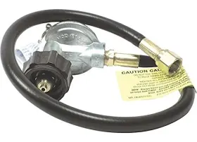 F171161 Heat Star Enerco 22in Replacement Bbq Hose And Regulator Clamshell