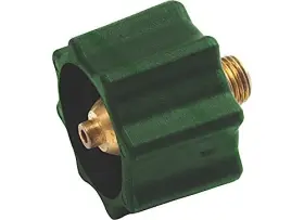 F176497 Heat Star Enerco Propane Acme Nut Green Up To 200k Btu Clamshell