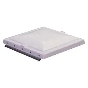 90110a-cr Hengs - Easy Change White Roof Vent Lid With Slide Bar 90110a-cr Hengs - Easy Change White Roof Vent Lid With Slide Bar