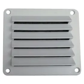 Dv55w Hengs Dent 4.9 Inch X 5.5 White Side Vent